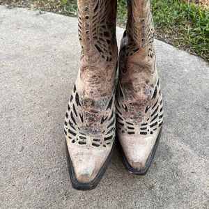 Corral Ladies Black Sequin Boots